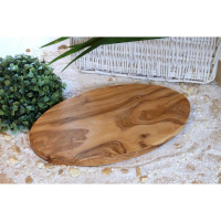 olijfhouten ovale plank